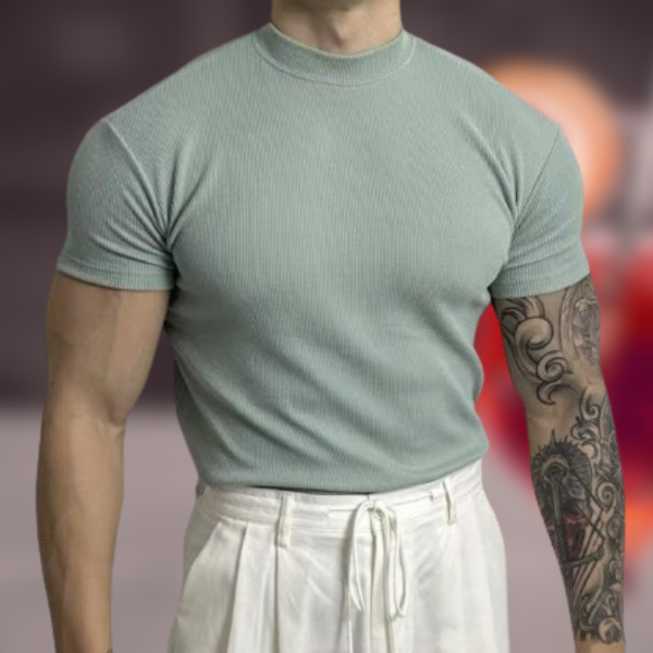 Nico™ - Slim-fit katoenen T-shirt 2024