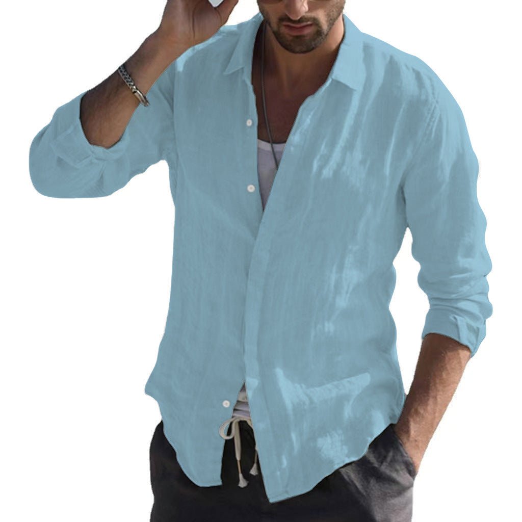 Étienne™ - Zomerse linnen shirt