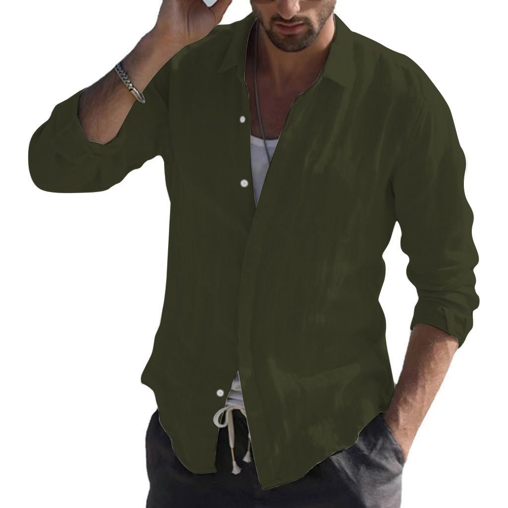 Étienne™ - Zomerse linnen shirt