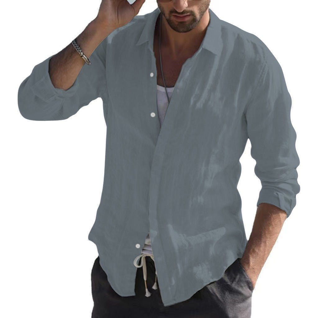 Étienne™ - Zomerse linnen shirt