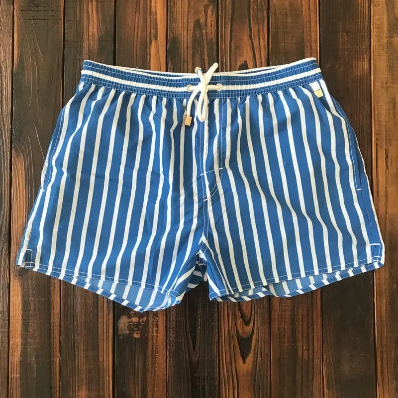 Maritieme gestreepte short