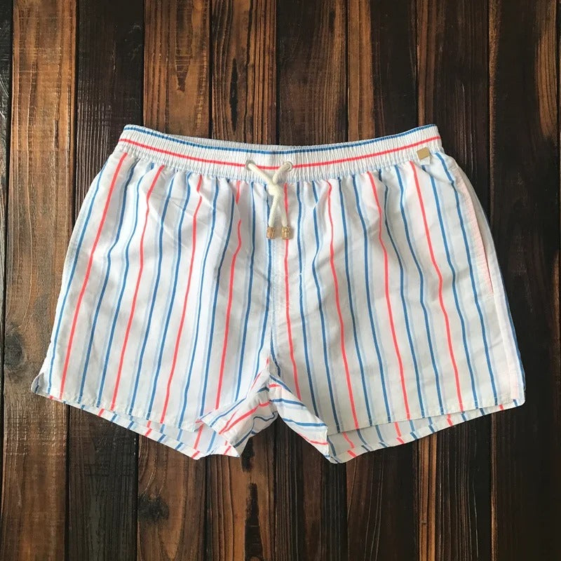 Maritieme gestreepte short