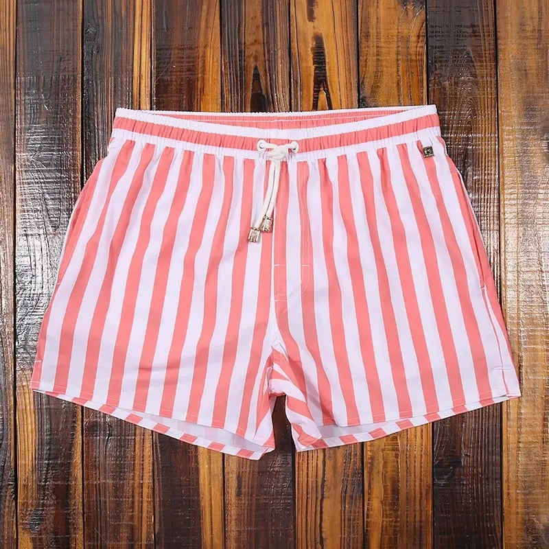 Maritieme gestreepte short