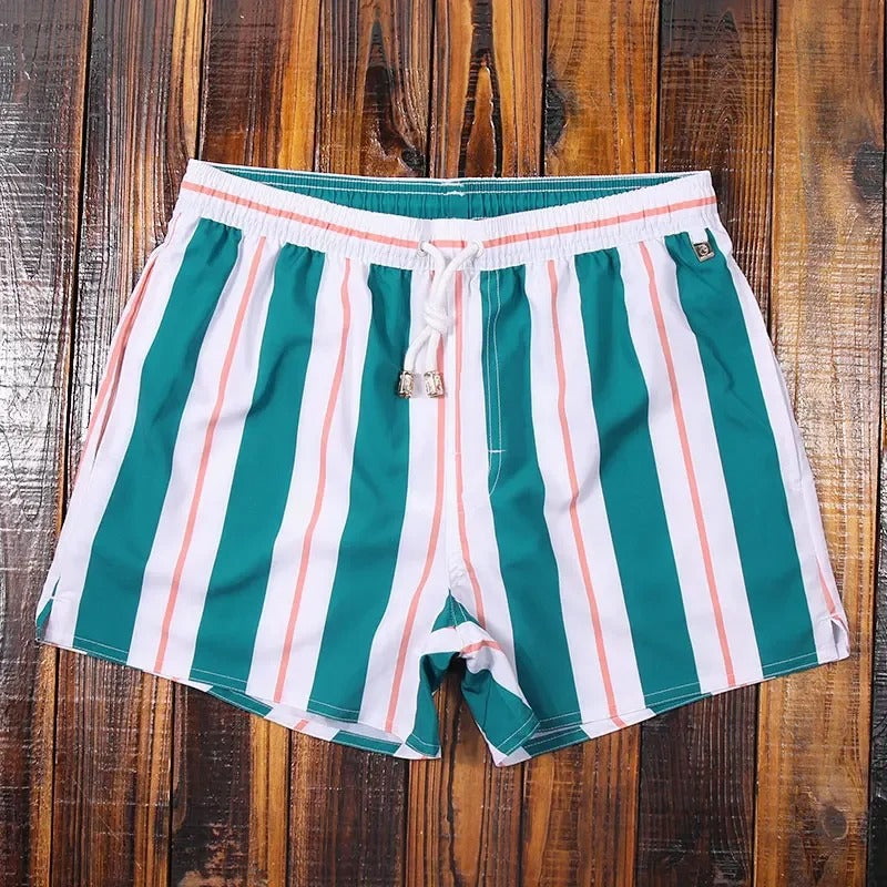Maritieme gestreepte short